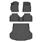 HAFIDI® Floor Mats & Cargo Liner Set Fit for 2021-2026 Hyundai Elantra & Elantra N (Not for Hybrird) All Weather TPE Anti-Slip Car Full Set Floor Liners Custom Accessories - Black - style: 20) For Elantra 2021-2025 Full Set