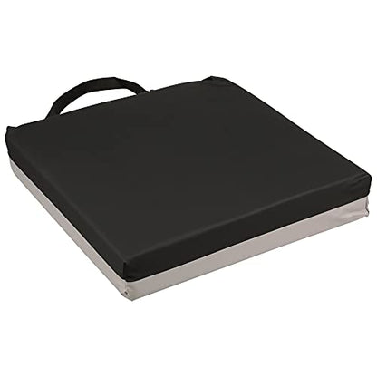 McKesson Seat Cushion for Wheelchairs and Office Chair, Foam/Gel, 16 in x 16 in x 3 in, 1 Count - size: 16x16x3 Inch (Pack of 1)