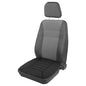 Car Seat Cushion - 1.2-Inch-Thick Memory Foam Seat Pad with Plastic Anchors and Non-Slip Bottom for Auto, Office Chair, or Home by Stalwart (Black)