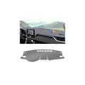 Autorder Gray Dashboard Cover Mat for Toyota RAV4 2019-2025 Accessories Dash Cover Upgrade Polyester Dash Mat Sunshade Glare UV Rays Protector - size: Gray 2019-2025 Toyota RAV4