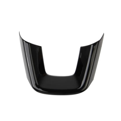 Glossy Black Steering Wheel U-Shaped Trims Cover for Acura Integra for Honda Civic 2022-2025 for Accord HRV CRV 2023-2025