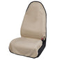 Leader Accessories Towel Waterproof Car Seat Cover Beige for Trucks SUV Seats Fitness Athletes Pets Gym and Water Sport - color: Towel Beige 1pcs