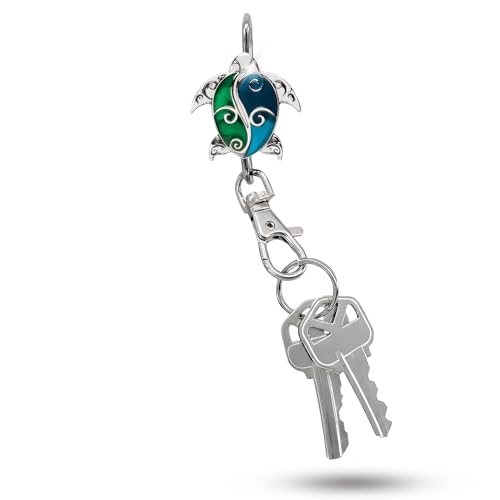 Women’s Bag Charm Key Finder, Car Keychain Hook, Cute Purse Organizer & Tote Bag Accessories, Gifts for Mom - Original - color: Honu
