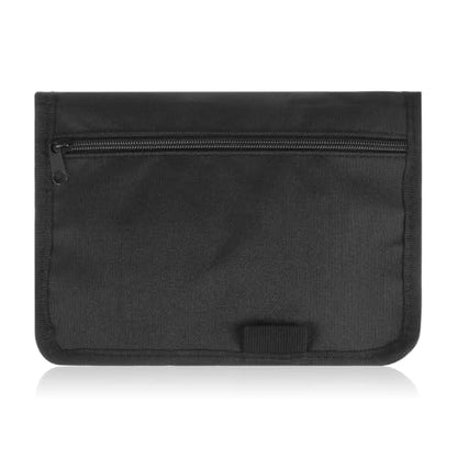 GLEAVI Car Glove Box Organizer, 9.4x6.9 Inch Heat-Resistant Oxford Vehicle Registration and Insurance Document Holder, Universal Auto Owners Manual Case with Full-Surround Zipper for Truck