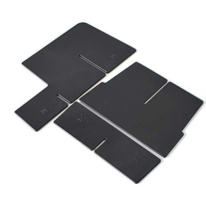 EDBETOS Center Console Organizer Insert Dividers Compatible with Toyota 4Runner 2010-2020 2021 2022 2023 5th Gen 4Runner Accessories Armrest Interlock Secondary Storage ABS Material