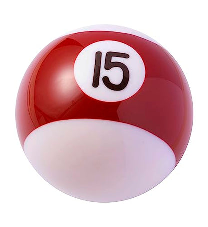 Pool Ball Billiard Stick Shift Knob Universal Gear Shifter Knobs for Car SUV Bus Truck (Brown 15) - color: Brown 15