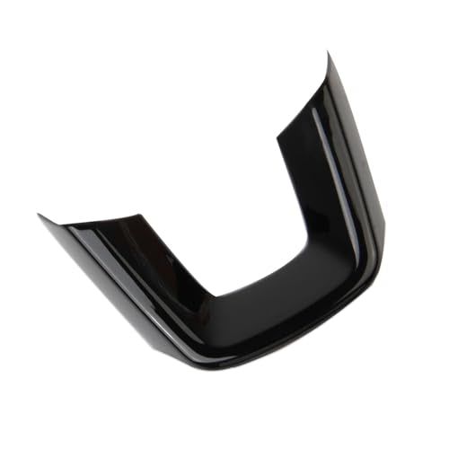 Glossy Black Steering Wheel U-Shaped Trims Cover for Acura Integra for Honda Civic 2022-2025 for Accord HRV CRV 2023-2025