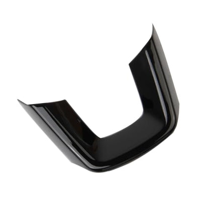 Glossy Black Steering Wheel U-Shaped Trims Cover for Acura Integra for Honda Civic 2022-2025 for Accord HRV CRV 2023-2025