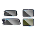 4 pcs 2025 2026 Tahoe Suburban Tempered Glass Screen Protector for 2025 Chev y Tahoe z71 Suburban Nav. 17.7Inch Dash 11Inch Rear Seat Media Dual 12.6-Inch 2025 Chev rolet Tahoe Suburban Accessories - size: Tahoe 4pcs