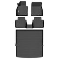 GINOWY- Floor Mats & Cargo Liner for Mazda CX50 2023-2025 2026, TPE All Weather Mats CX-50 2024 Floor Liners Waterproof Non-Slip Trunk Mat CX50 Automotive Accessories Black - style: 35) for Mazda CX50 2023-2026 Full Set