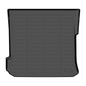 IKON MOTORSPORTS TPE Cargo Trunk Liner, Compatible with 2023-2026 Mercedes-Benz X296 EQS SUV 5 Seats, Custom Fit All Weather Protection Heavy Duty Rear Trunk Tray Cargo Mats Protector, Black
