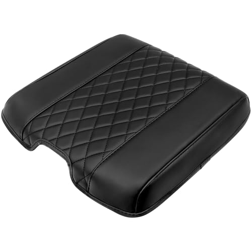 ZZEQYG Center Console Cover for Chevy Silverado/GMC Sierra 2014-2018, Tahoe & Suburban & Yukon 2015-2020, Car Armrest Cover Accessories(Fits Jump Seat Console Only) - color: For Silverado/Sierra 2014-2018(Jump Seat)