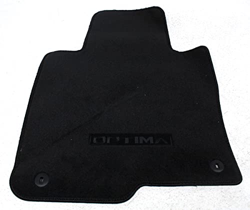 D5F14-AU000 OEM Black 4pc Carpeted Floor Mat Set for Kia Optima