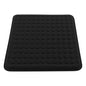 BABUR Gel Seat Cushion, Long Sitting Cooling Gel Hip Cushion, Breathable Anti Slip Office Chair Cushion, Car, Wheelchair, Travel - Black