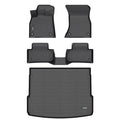 ANBINGO®Floor Mats Fit for Audi Q5 (No PHEV) 2024-2018 & Cargo Liner All Weather Car Mat for Audi Q5 TPE Trunk Mat for Q5 Rubber Liner Carpet for Q5 Automotive Accessories - size: Q5 2018-2024 Set