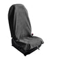 KEVWR Car Waterproof Towel Front Seats Seat Covers, Washable Seat Protector, Fit Beach Swimming Outdoor Sports, Compatible with Most Cars Trucks Suvs Car (Black) - color: Black