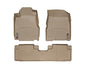 WeatherTech Custom Fit FloorLiners for Honda CR-V - 1st & 2nd Row (453161-450982), Tan - color: Tan
