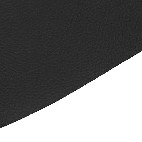 X AUTOHAUX Pair Synthetic Leather Car Front Door Panels Armrest Cover Black for Honda Civic 2006-2011 Sedan - color: Black