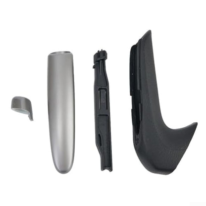 Ebrake Parking Brake Handle for Honda Civic 2006-2011, Hand Brake Cover Replacement Compatible with 47115-SNA-A82ZA, Black+Grey ABS Front Lever Assembly for Coupe Sedan Hybrid NGV
