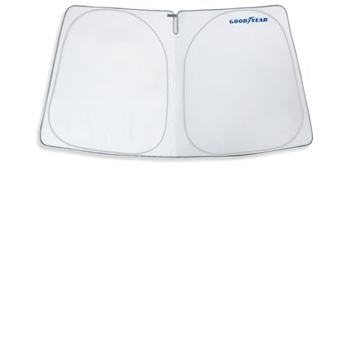 Goodyear Foldable Windshield Sunshade for Ford Expedition/Lincoln Navigator 2018-2024, Truck car Accessories, Sunshade Cover, Sun Shade Car Windshield, Window Sun Blocker - GY008369 - color: For Ford Expedition 18-24/Lincoln Navigator 18-24
