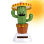 Solar Powered Dancing Cactus – Sun Power Swinging Animated Bobble Dancer Solar Figurine for Car Dashboard Dancing Cactus Holiday Car Decoration Solar Figures for Office Home Desk