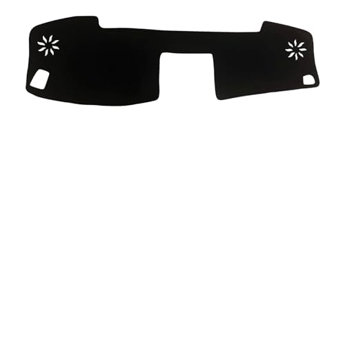 Dashboard Cover Suitable for Toyota Tundra 2008-2013 Car Dashboard Cover Sun Visor Mat Non-Slip Polyester Dashboard Accessories (Black) - size: 2008-2013 For Toyota Tundra