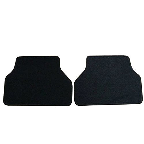 Floor Mats Compatible with BMW E60, 2005-2010 Factory Fitment Front & Rear Nylon Car Floor Carpets Carpet Liner by IKON MOTORSPORTS, 2006 2007 2008 2009