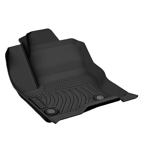 All Weather Rubber Car Floor Mats 2013-2019 Escape & 2013-2018 C-Max, Full Set Includes 1st and 2nd Rows Maximum Coverage, Laser Measured, Non Slip - size: 2013-2019 Escape