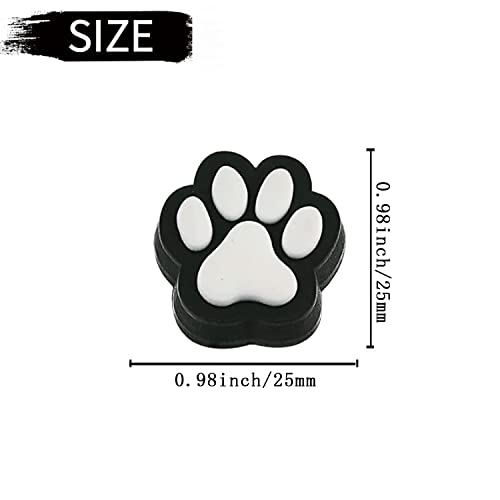 6 Pcs Dog Paw Air Vent Clips, Cute Dog Cat Print Car Air Fresheners Vent Clips Funny Car Decoration Interior Decor Accessories for Women Men