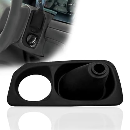 Gear Shift Cover for 2005-2011 Ford Crown Victoria Mercury Grand Marquis Transmission Shifter Boot Cover - Black - color: Black