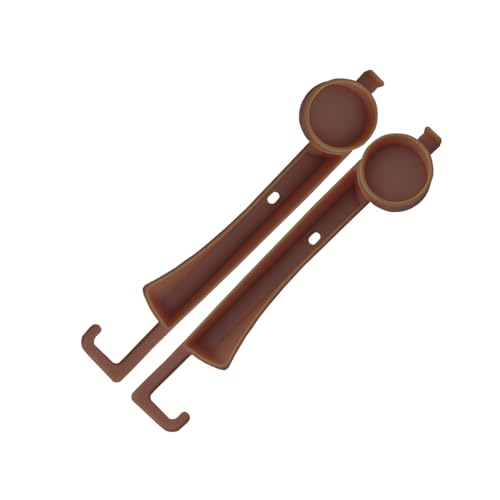 2PCS Car Seat Gap Filler, Soft Carbon Fiber Vehicle Between Seat and Console Organizer with Cup Holder, Prevent Falling Automotive Interior Chair Gap Plug, Universal Fit (Brown) - color: Brown
