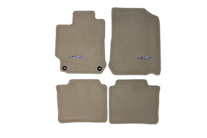 Toyota Carpet Floor Mats - color: Ivory