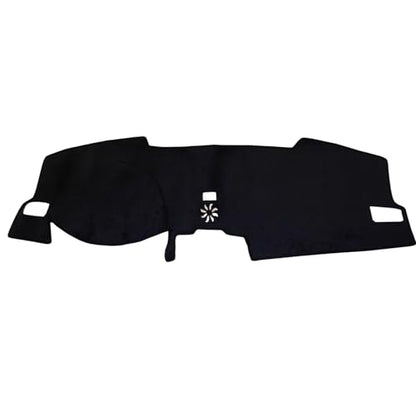 Dash Cover Compatible with Hon-da Civic 11th Gen 2022 2023 2024 2025 Dash Cover Dashboard Cover Protector Dashboard Pad Dash Mat for Civic Accessories All-Weather Polyester Black - size: Polyester for Civic 11th Gen Dash Mat