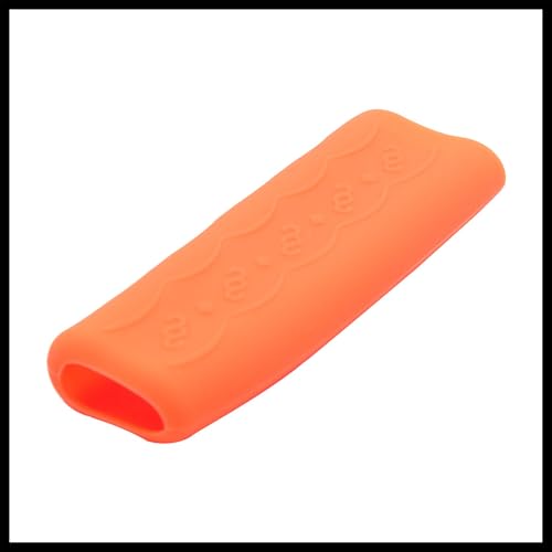 Orange Silicone Nonslip Hand Brake Cover Protective Sleeve for Car Vehicle Durable Material