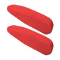 FH Group Premium Faux Leather Armrest Cover Semi-Universal Fit, One Pair, Set of 2 Red - color: Red, style: Armrest Cover