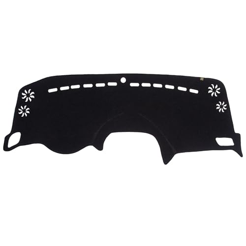 AUQDD Dashboard Cover Mat Fit for 2015 2016 2017 2018 2019 2020 2021 2022 2023 Je-ep Renegade, Black Flannel Dash Mat, Anti-Glare, Anti-Reflection, No Peculiar Smell - Not Fit w/HUD Models - color: Black, size: Fit For 15-23 Je-ep Renegade