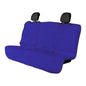 DXNQ Car Towel Seat Cover, Waterproof Sweating Non-Slip Premium Soft Towel Carseat Protector, Universal Machine Washable Car Truck SUV Front Seat Cover for Gym Workout Beach Hiking (Blue, Rear) - color: Blue, 1pc, Rear