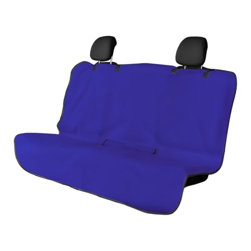DXNQ Car Towel Seat Cover, Waterproof Sweating Non-Slip Premium Soft Towel Carseat Protector, Universal Machine Washable Car Truck SUV Front Seat Cover for Gym Workout Beach Hiking (Blue, Rear) - color: Blue, 1pc, Rear