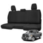 Rear Seat Cover Compatible with 2013-2018 Dodge Ram & 2019-2022 Classic Ram Crew Cab, Neoprene Durability Truck Seat Cover, ONLY Fit Full Bench Rear Seat Without Armrest, NOT for 60/40 Seat - color: Black, size: 2013-2022 Ram 1500/2500 Rear