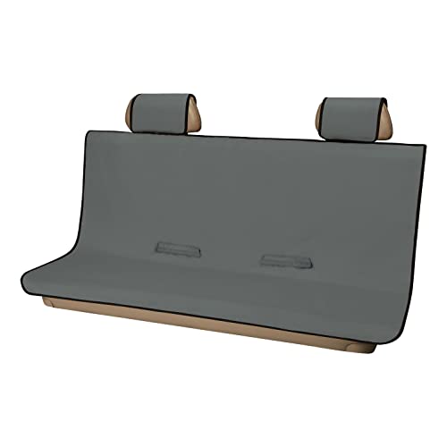 CURT 18520 Seat Defender 58-Inch x 63-Inch Grey Waterproof Universal Extra-Large Bench Truck Seat Cover Protector - color: Grey, size: XL Bench Seat