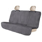 Waterproof Backseat Cover for Car Trucks Van SUV Jeep,Rear Bench Towel Seat Covers,(Grey) - color: Grey