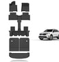 KELCSEECS Floor Mats & Cargo Liner & Backrest Mats for 2021 2022 2023 2024 2025 2026 Kia Sorento Hybrid/2022-2026 Kia Sorento Plug-in Hybrid Car Mats Accessories - style: 1)For 2021-2026 Kia Sorento Hybrid Full Set With Backrest Mats