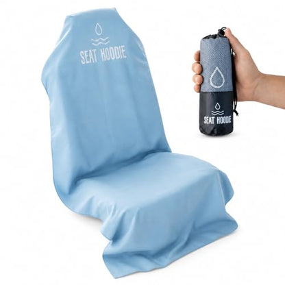 Car Seat Towel | Premium Microfiber Towel Seat Covers for Cars | Universal Fit & Machine Washable | Portable Car Seat Towel Cover After Gym, Yoga, Beach Coastal Blue - color: Coastal Blue