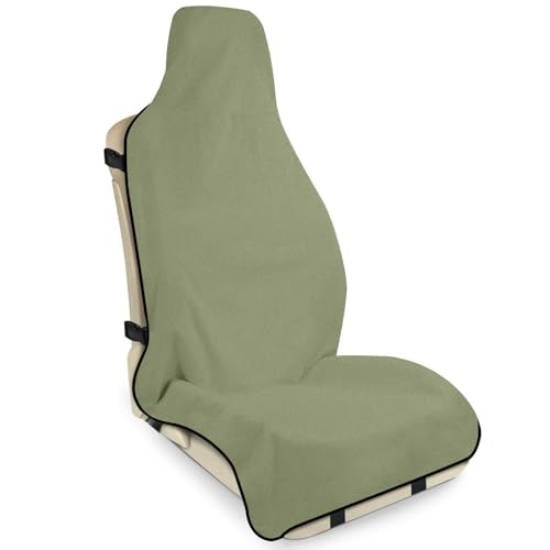 Waterproof Seat Cover Towel, Premium Sweat Carseat Protector, Perfect for Universal Anti-Slip Car Truck SUV Seat, Great for Surfing Yoga Gym Workout, Green - color: Green, size: 1 Pack