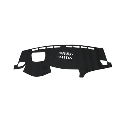 Faux Leather Dashboard Cover for BMW X3 2011-2016 with Hud Dashboard Mat Anti-Slip Sun UV Heat Shield Protection Black 1 Pc