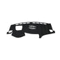 Faux Leather Dashboard Cover for BMW X3 2011-2016 with Hud Dashboard Mat Anti-Slip Sun UV Heat Shield Protection Black 1 Pc