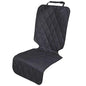 Front Dog Seat Covers, Waterproof Front Seat Car Cover,Dog Car Seat Cover with Side Flaps, Waterproof & Nonslip Dog Seat Coverfor Cars, Trucks, SUVs, Jeep.(Black)