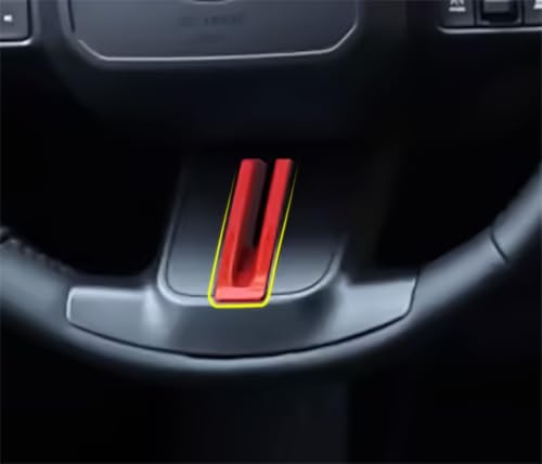 U-Shaped Below Trim Strips Compatible with Toyota New RAV4 2026 2027+ Car Accessories ABS 1PCS(Red) - color: Red