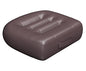 seat Cushions for Office Chairs/with Carry Handle Adult Booster Seat Cushion Imitation PU Breathable Fabric Effectively Increase The Field of View by 12cm/4.7in/Extra Thick Large Seat Cushion/Brown - color: Brown