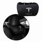 Car Headrest Neck Pillow Support Ergonomic, with Valve Stem Covers Accessory for Driving Seat Fatigue Relief Compatible with Model S X 3 Y & Cybertruck - 1 Piece - color: A. Black Ver. 2